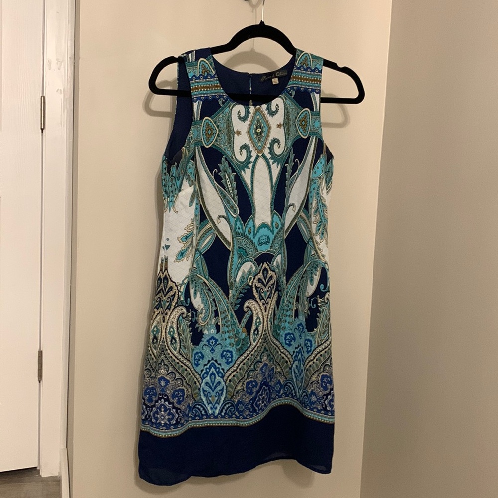 Rose and Olive Paisley Dress